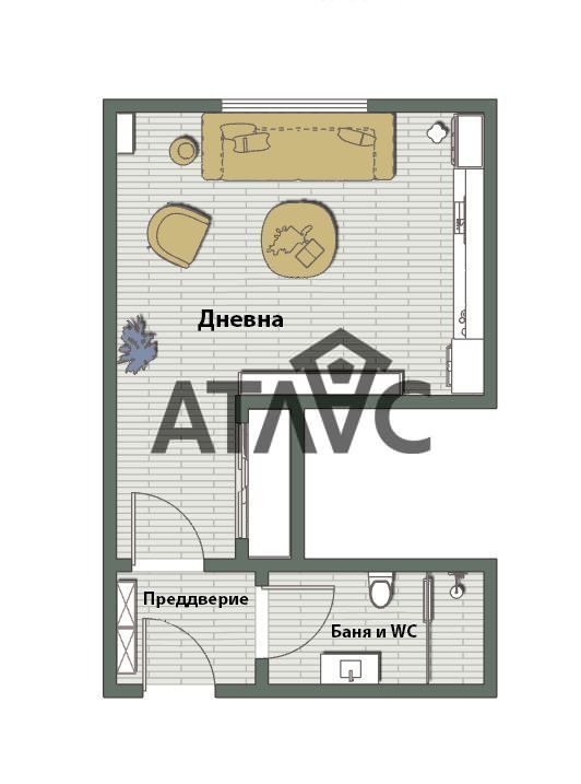 Продава 1-СТАЕН, гр. Пловдив, Беломорски, снимка 5 - Апартаменти - 52664836