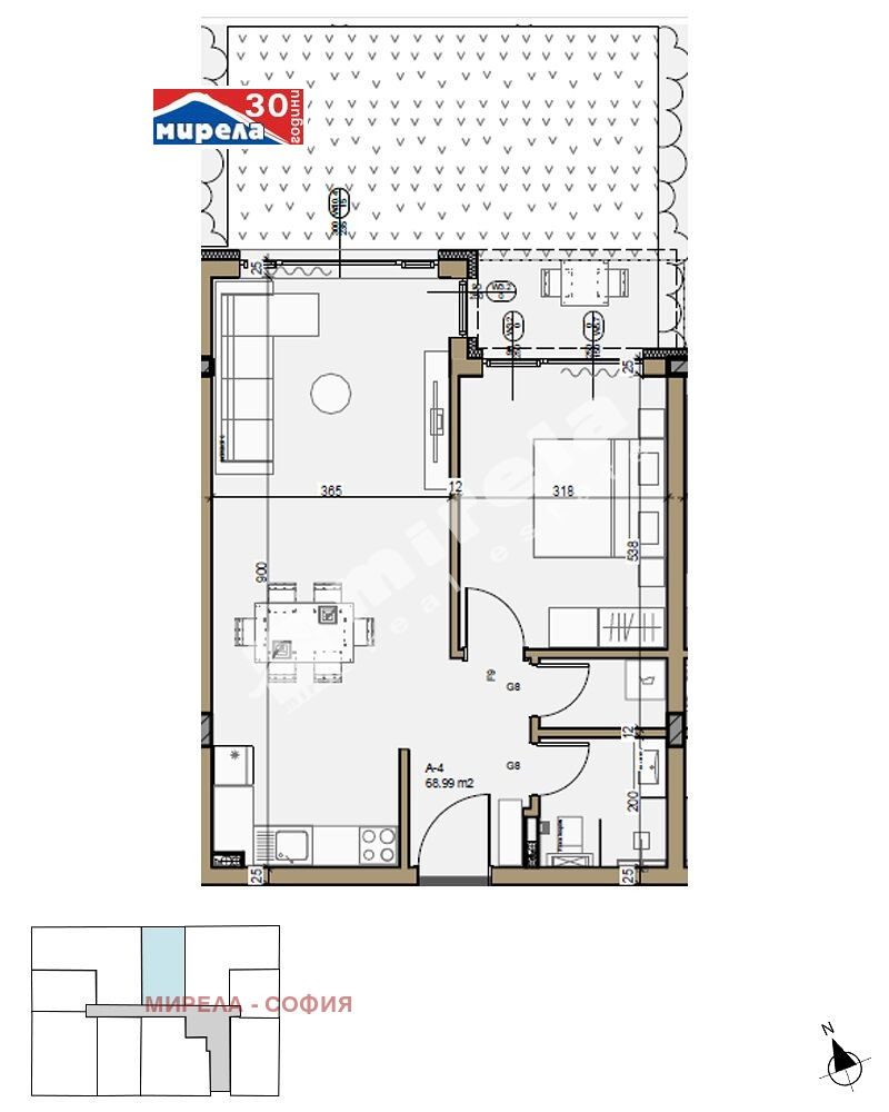 Продава  2-стаен град София , Малинова долина , 76 кв.м | 93723422