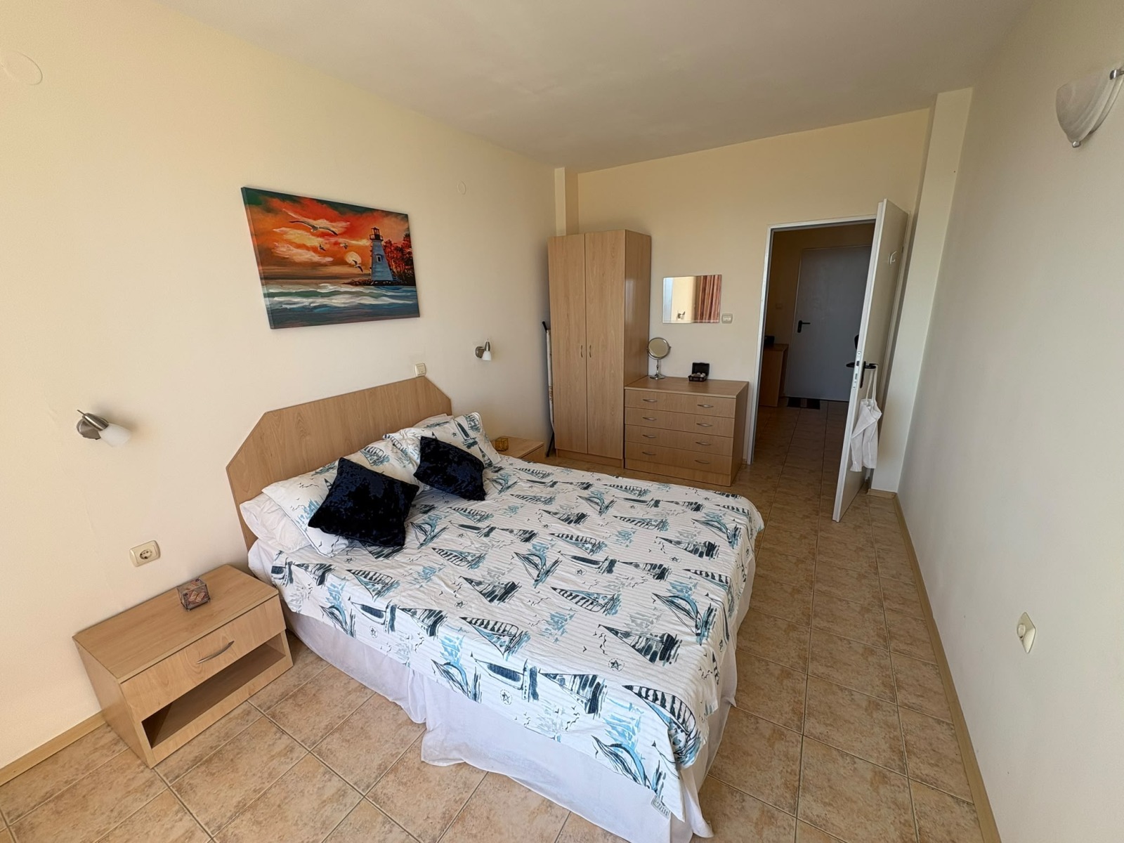 Продава 2-СТАЕН, гр. Свети Влас, област Бургас, снимка 12 - Апартаменти - 56081034