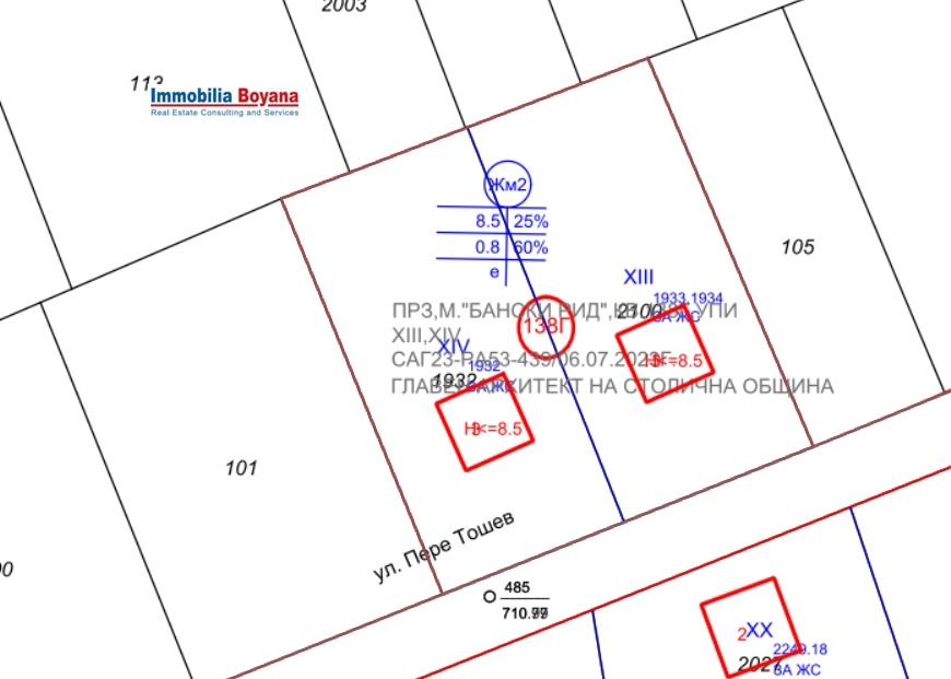 Продава ПАРЦЕЛ, гр. София, гр. Банкя, снимка 2 - Парцели - 53742403