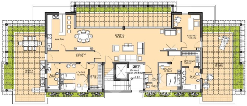 In vendita  3+ camere da letto Sofia , Vitosha , 552 mq | 20152597 - Immagine [3]