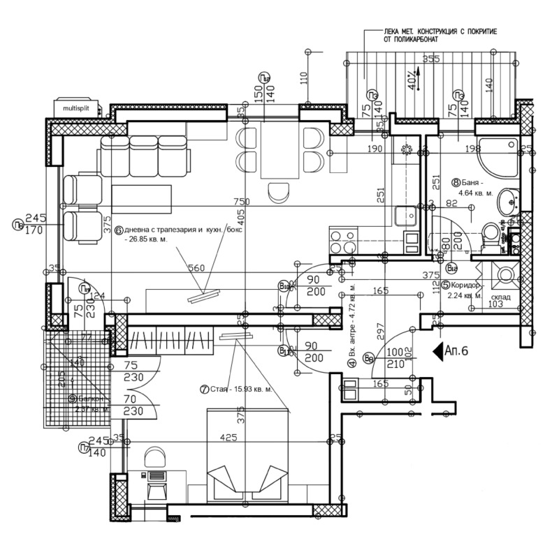 À vendre  1 chambre Sofia , Levski , 83 m² | 41016178 - image [2]