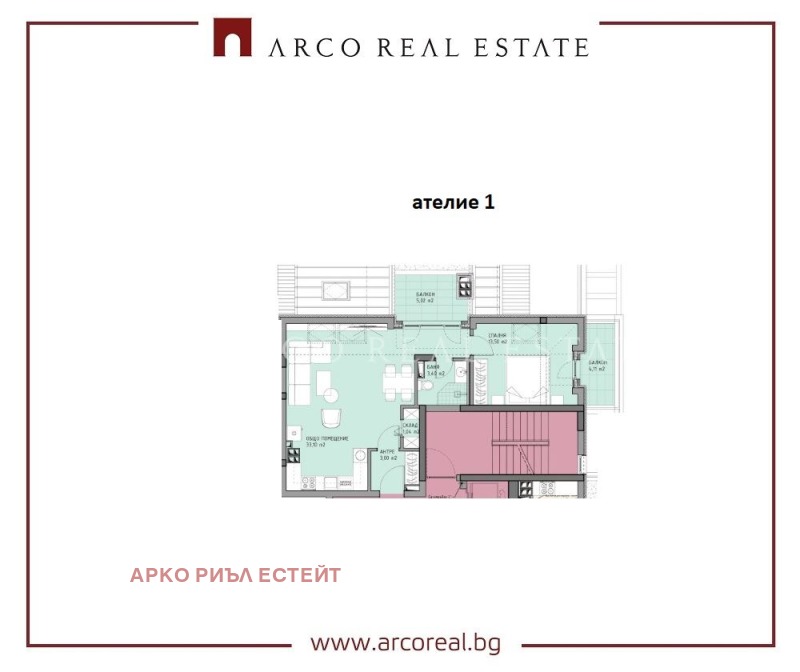 In vendita  1 camera da letto Sofia , Moderno predgradie , 96 mq | 68621735