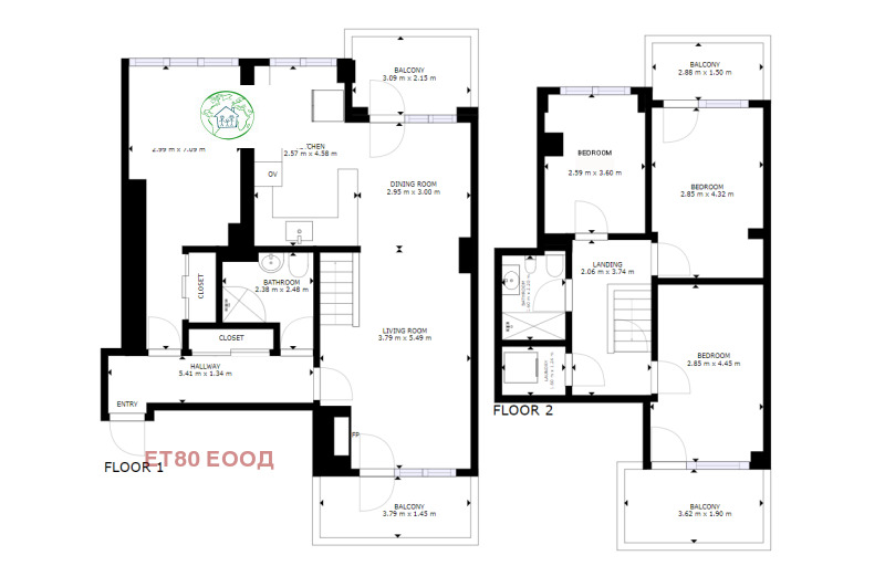 Продава  Мезонет град София , Център , 168 кв.м | 67241672 - изображение [17]