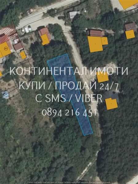 Till salu  Komplott region Plovdiv , Brestovica , 1950 kvm | 43441501