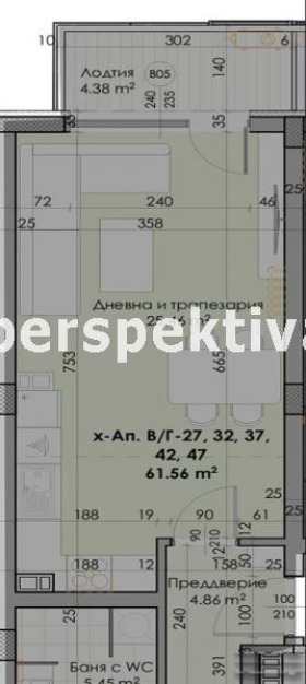 1 slaapkamer Kjutsjuk Parizj, Plovdiv 5