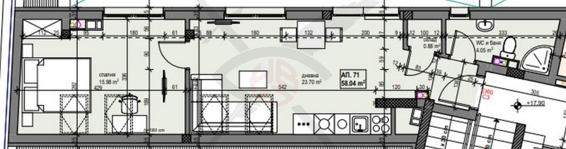 Продава  2-стаен град София , Банишора , 66 кв.м | 63295376