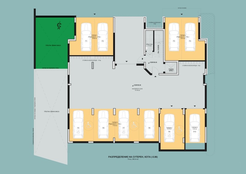 Til salgs  1 soverom Burgas , Meden rudnik - zona D , 64 kvm | 76641711 - bilde [2]