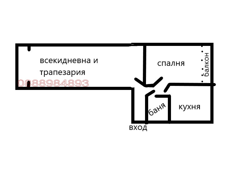 Продава 2-СТАЕН, гр. София, Люлин 3