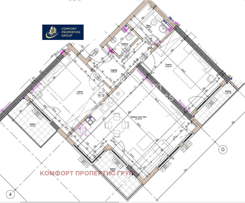 Продава 3-СТАЕН, гр. София, Младост 1, снимка 3 - Aпартаменти - 46596779