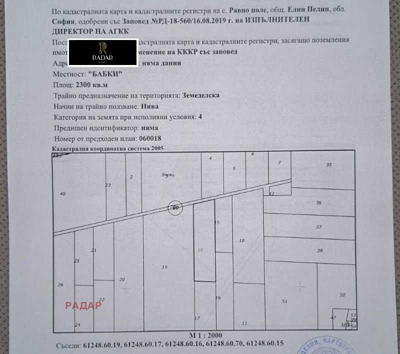 À venda  Terra região Sófia , Ravno pole , 2 tudo bem | 92034822 - imagem [2]
