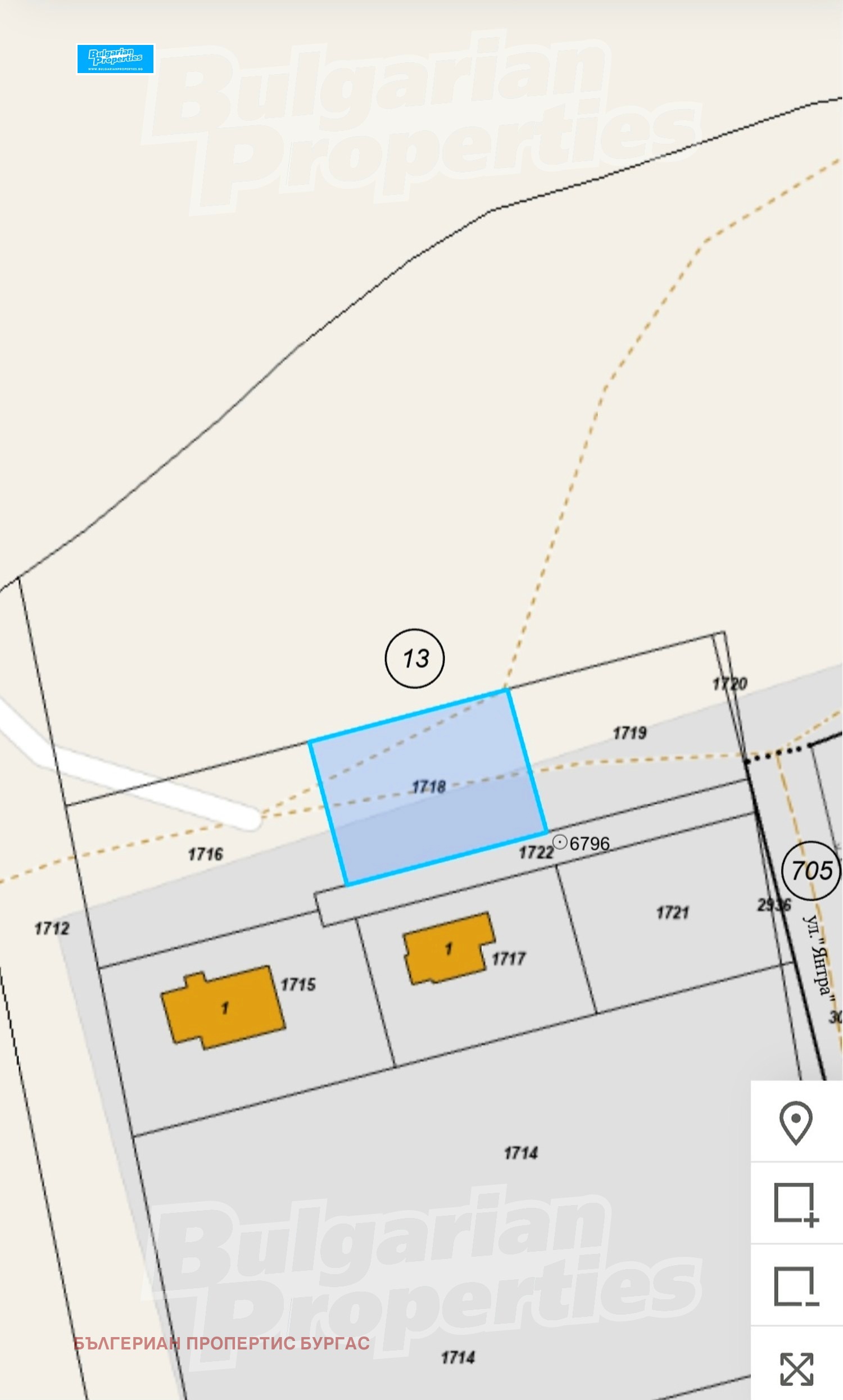 Продава ПАРЦЕЛ, гр. Бургас, Банево, снимка 5 - Парцели - 54281740