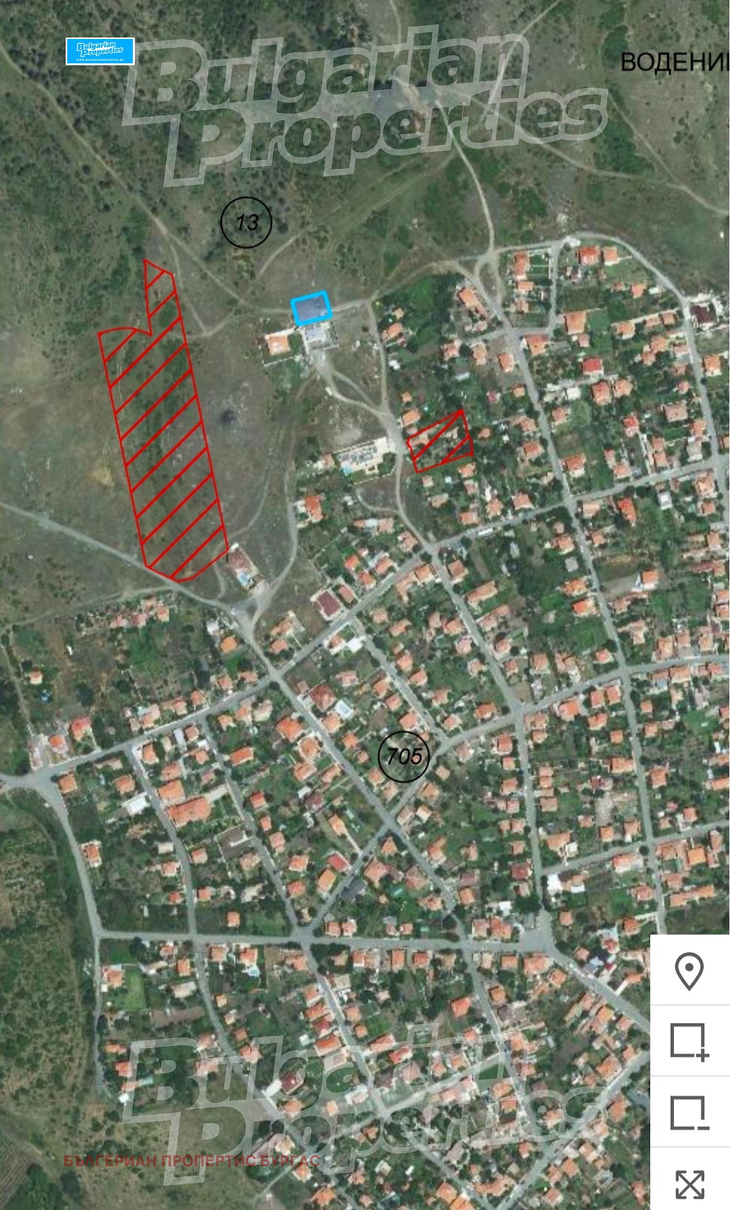 Продава ПАРЦЕЛ, гр. Бургас, Банево, снимка 4 - Парцели - 54281740