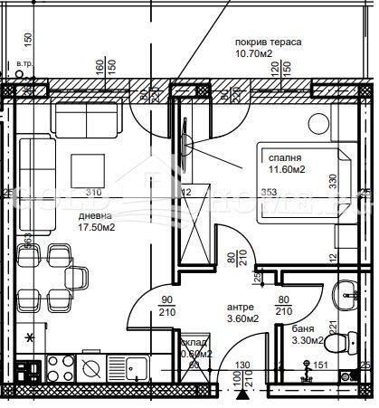 Продава 2-СТАЕН, гр. Пловдив, Беломорски, снимка 2 - Апартаменти - 52706478