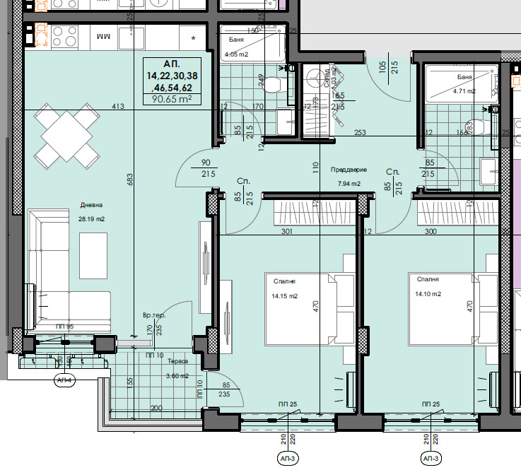 Продава  3-стаен град Пловдив , Кършияка , 108 кв.м | 88494417