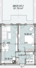 Продава  2-стаен град София , Манастирски ливади , 57 кв.м | 23652749 - изображение [5]