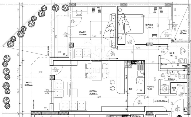 Продава 3-СТАЕН, гр. София, Карпузица, снимка 13 - Апартаменти - 53424182