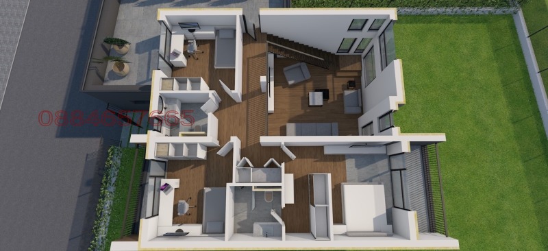 Satılık  Ev bölge Sofia , Ravno pole , 315 metrekare | 99627680 - görüntü [7]