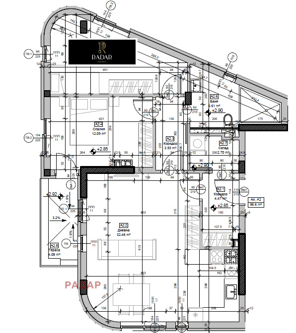 Продава 3-СТАЕН, гр. София, Овча купел, снимка 1 - Aпартаменти - 47374669