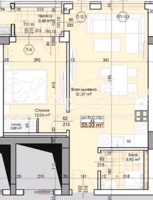 À vendre  1 chambre Plovdiv , Trakiya , 62 m² | 70311572 - image [3]