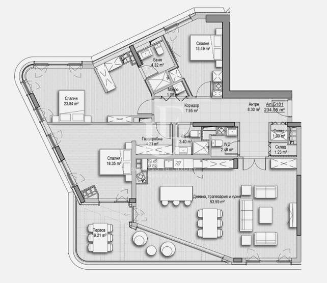 Te koop  3 slaapkamers Sofia , Vitosja , 235 m² | 88696952 - afbeelding [8]