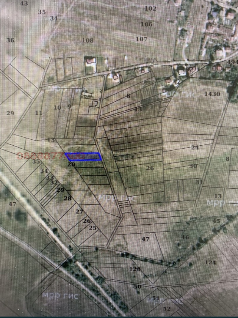 Продава ПАРЦЕЛ, с. Върбница, област София област, снимка 3 - Парцели - 53446463