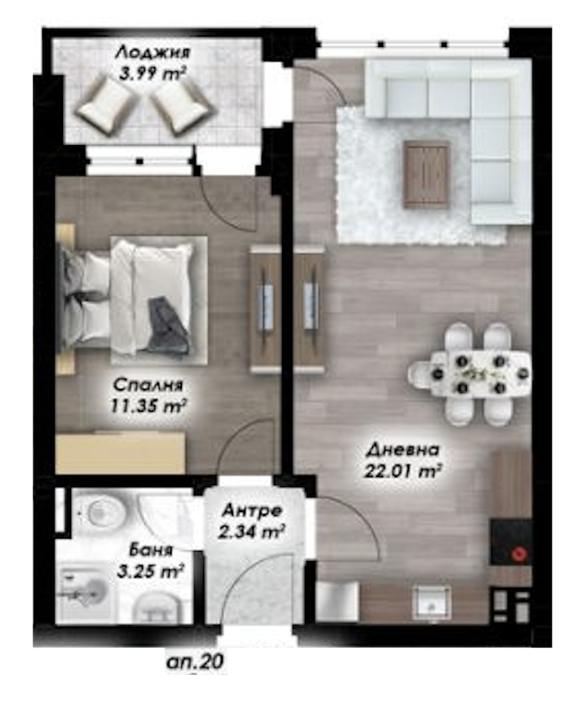 Продава 2-СТАЕН, гр. Пловдив, Остромила, снимка 2 - Апартаменти - 52836996