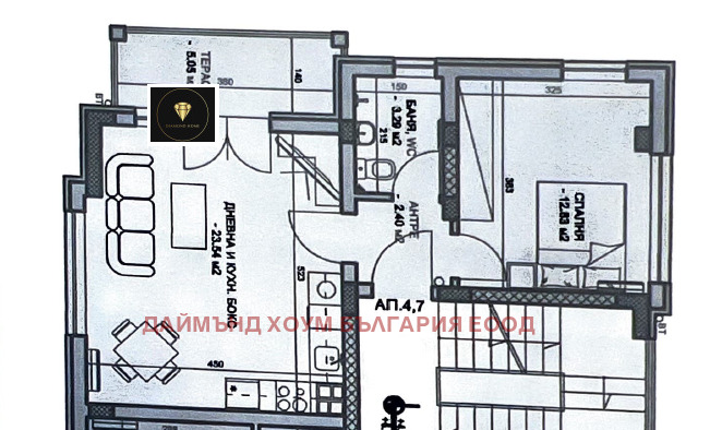 Продава 2-СТАЕН, гр. Пловдив, Христо Смирненски, снимка 2 - Aпартаменти - 48389783