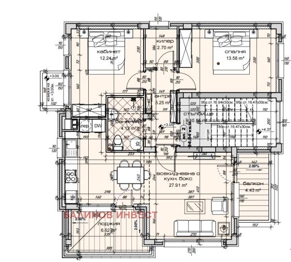 Продава 3-СТАЕН, гр. Варна, м-т Долна Трака, снимка 3 - Апартаменти - 56336936