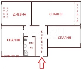 2 Schlafzimmer Borowo, Sofia 10