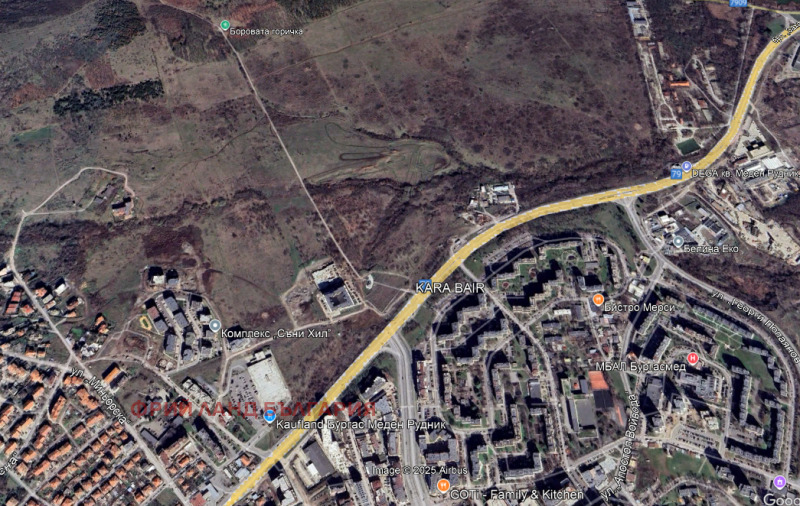 Til salg  Grund Burgas , Meden rudnik - zona D , 16000 kvm | 79730250