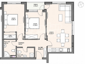 3-СТАЕН, 90 m2