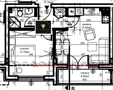 Продава 2-СТАЕН, гр. Пловдив, Христо Смирненски, снимка 2 - Aпартаменти - 49357853