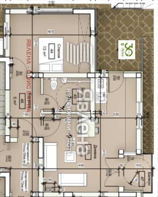 Продава 2-СТАЕН, гр. Варна, Виница, снимка 2 - Апартаменти - 53714382