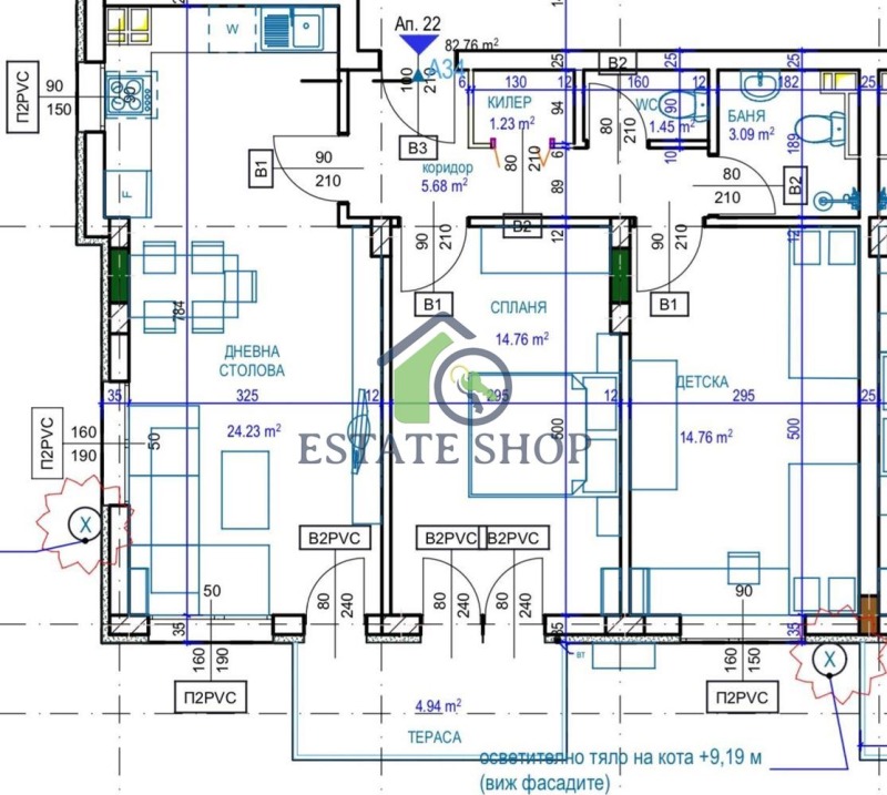 Продава  3-стаен град Пловдив , Остромила , 96 кв.м | 73437882 - изображение [3]