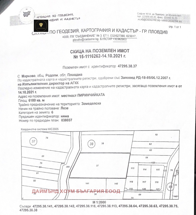 Продава  Verhaallijn regio Plovdiv , Markovo , 6100 кв.м | 85813025