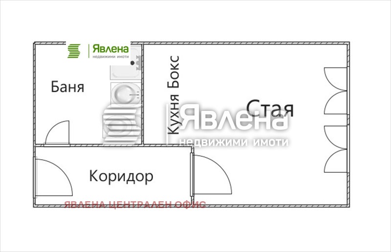 Продава 1-СТАЕН, гр. София, Сухата река, снимка 13 - Апартаменти - 54683212