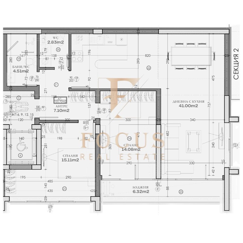 Te koop  2 slaapkamers Plovdiv , Trakija , 129 m² | 10719555 - afbeelding [2]
