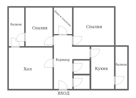 Til salgs  2 soverom Sofia , Ljulin 7 , 89 kvm | 93706428 - bilde [9]