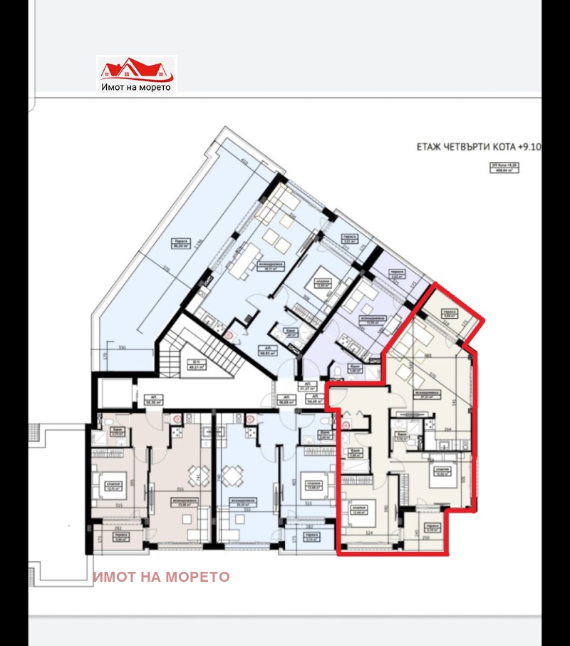 Satılık  2 yatak odası bölge Burgaz , Carevo , 106 metrekare | 83475307 - görüntü [5]