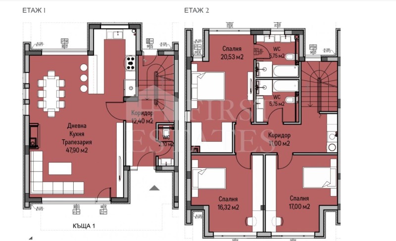 Продава КЪЩА, с. Панчарево, област София-град, снимка 11 - Къщи - 47401960