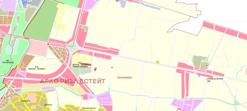 Продава ПАРЦЕЛ в град София, с. Лозен - 5050 кв.м / 406 000 € » 794 066.98 лв., АРКО РИЪЛ ЕСТЕЙТ