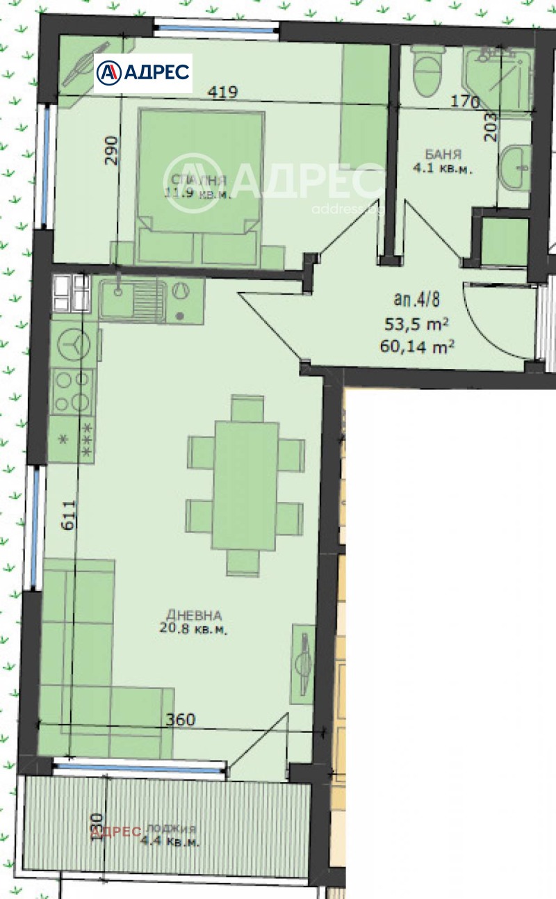 Продава 2-СТАЕН, гр. Варна, Възраждане 4, снимка 4 - Апартаменти - 53536899