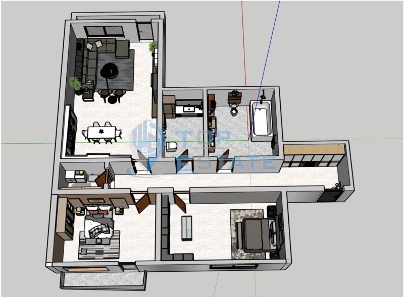 À vendre  2 chambres Veliko Tarnovo , Bouzloudja , 113 m² | 48720348 - image [2]