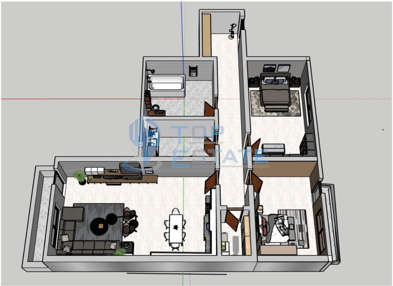 Zu verkaufen  2 Schlafzimmer Weliko Tarnowo , Buzludscha , 113 qm | 48720348 - Bild [5]