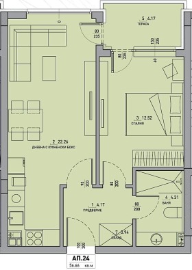 1 dormitorio Malinova dolina, Sofia 7