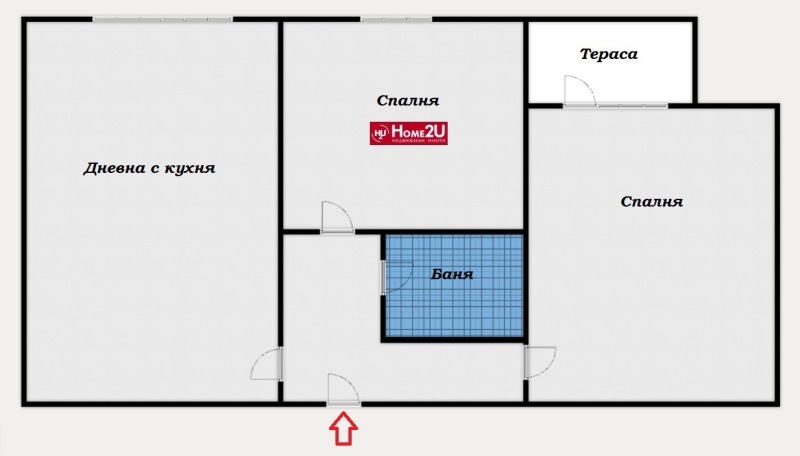 For Sale  2 bedroom Plovdiv , Tsentar , 72 sq.m | 80509770 - image [5]