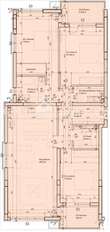 Продава  4-стаен град Пловдив , Остромила , 156 кв.м | 10556574 - изображение [2]
