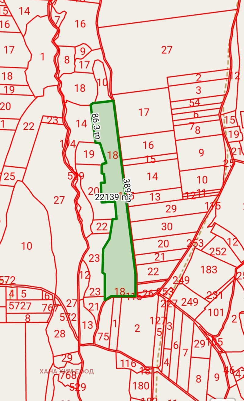 Продава  Парцел област Перник , с. Блатешница , 22123 кв.м | 39635531