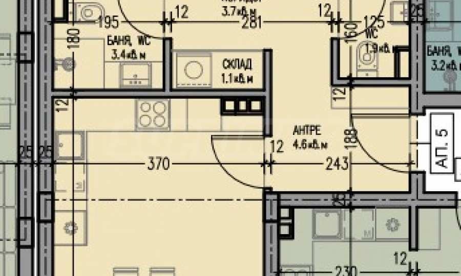 Продава 3-СТАЕН, гр. Бургас, Славейков, снимка 2 - Апартаменти - 56432697